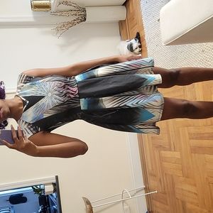 Oober Swank Kaleidoscope Print Dress – Small